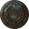 Ekena Millwork Jackson Ceiling Medallion (Fits Canopies up to 13 1/2"), 32 3/4"OD x 2 1/2"P, Bronze Blue Patina CM32JABBS - alternate 1
